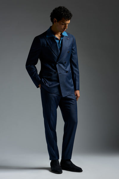 ISAIA ネイビー　スーツ　42 C94AFI_104_9169N_810-media-