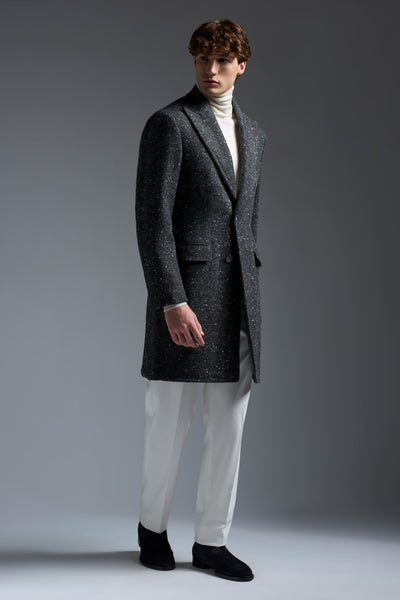 Peak Lapel Marshall Coat – ISAIA Napoli