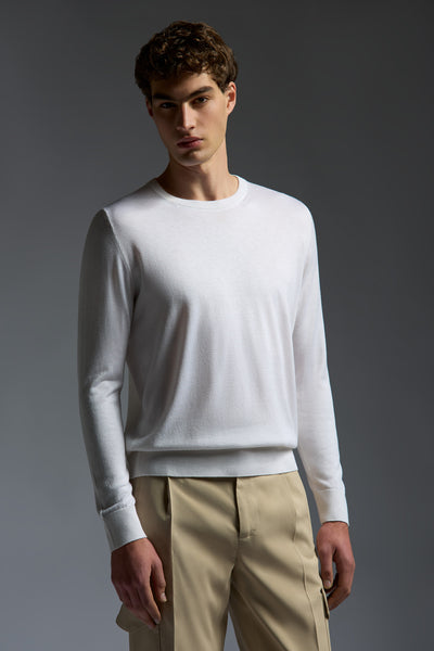 Silk and Cashmere Crewneck