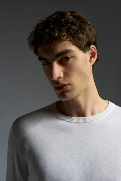 Silk and Cashmere Crewneck